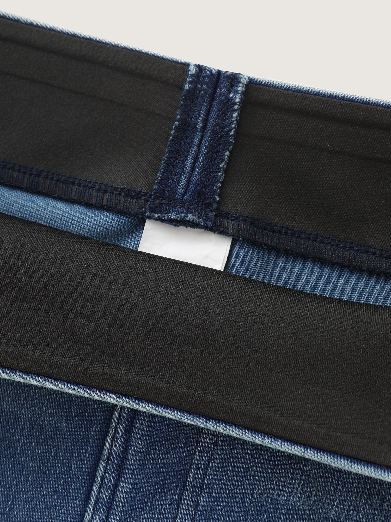Stretchy Pull-On Wide-Leg Knit Jeans - Image 9