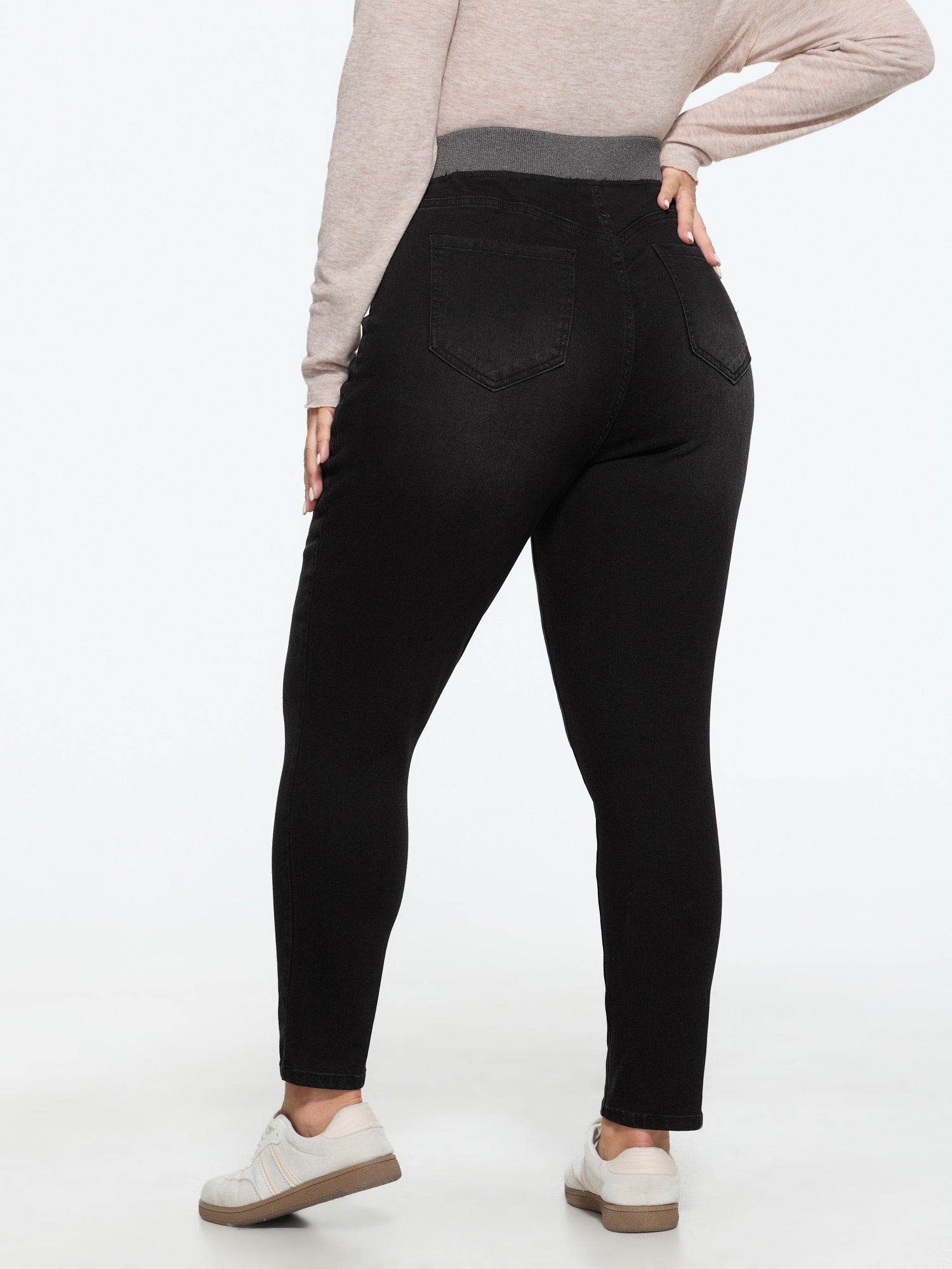 Pull-On High-Rise Skinny-Fit Jeans - Image 19