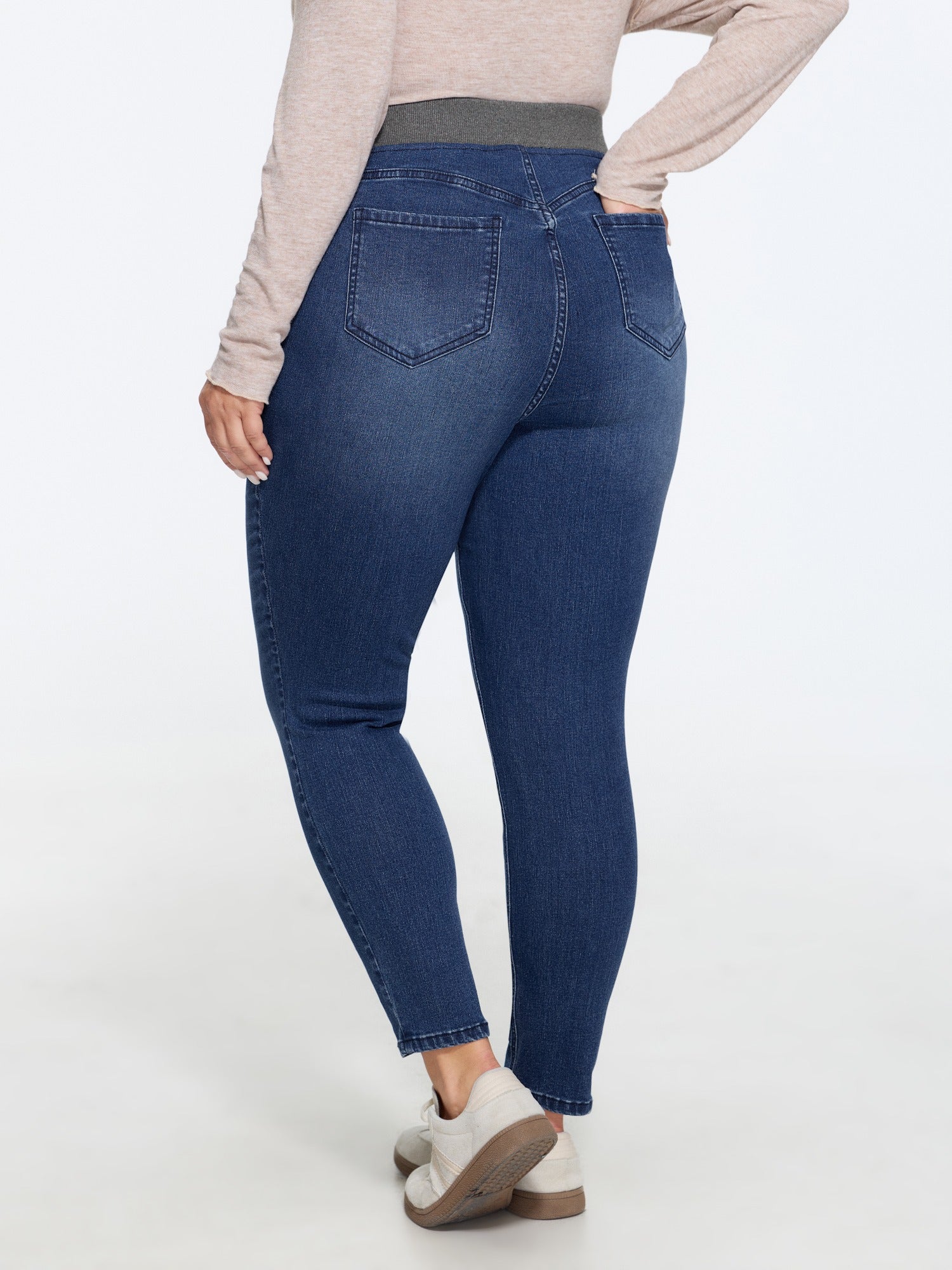 Pull-On High-Rise Skinny-Fit Jeans - Image 13
