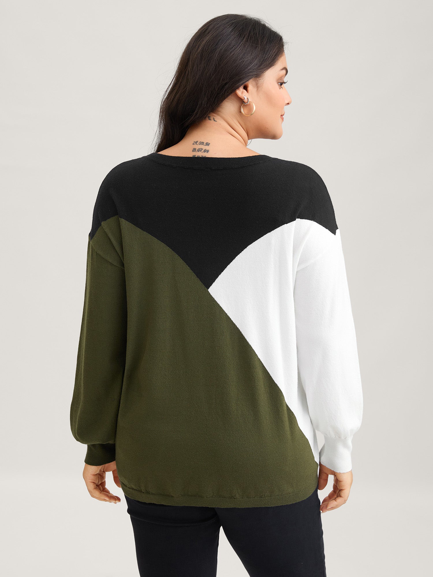 Supersoft Essentials Colorblock Contrast Pullover - Image 4