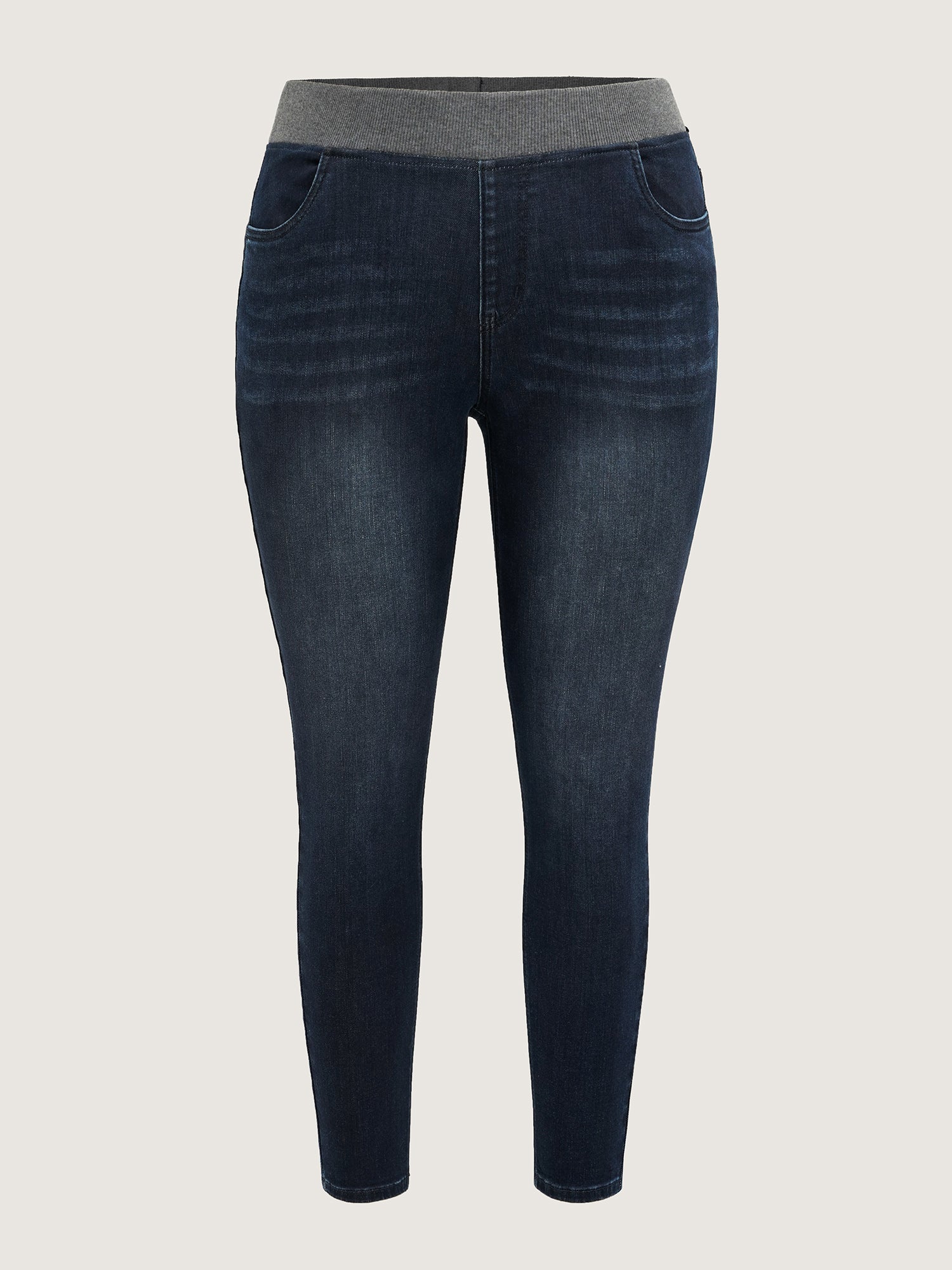 Pull-On High-Rise Skinny-Fit Jeans - Image 10
