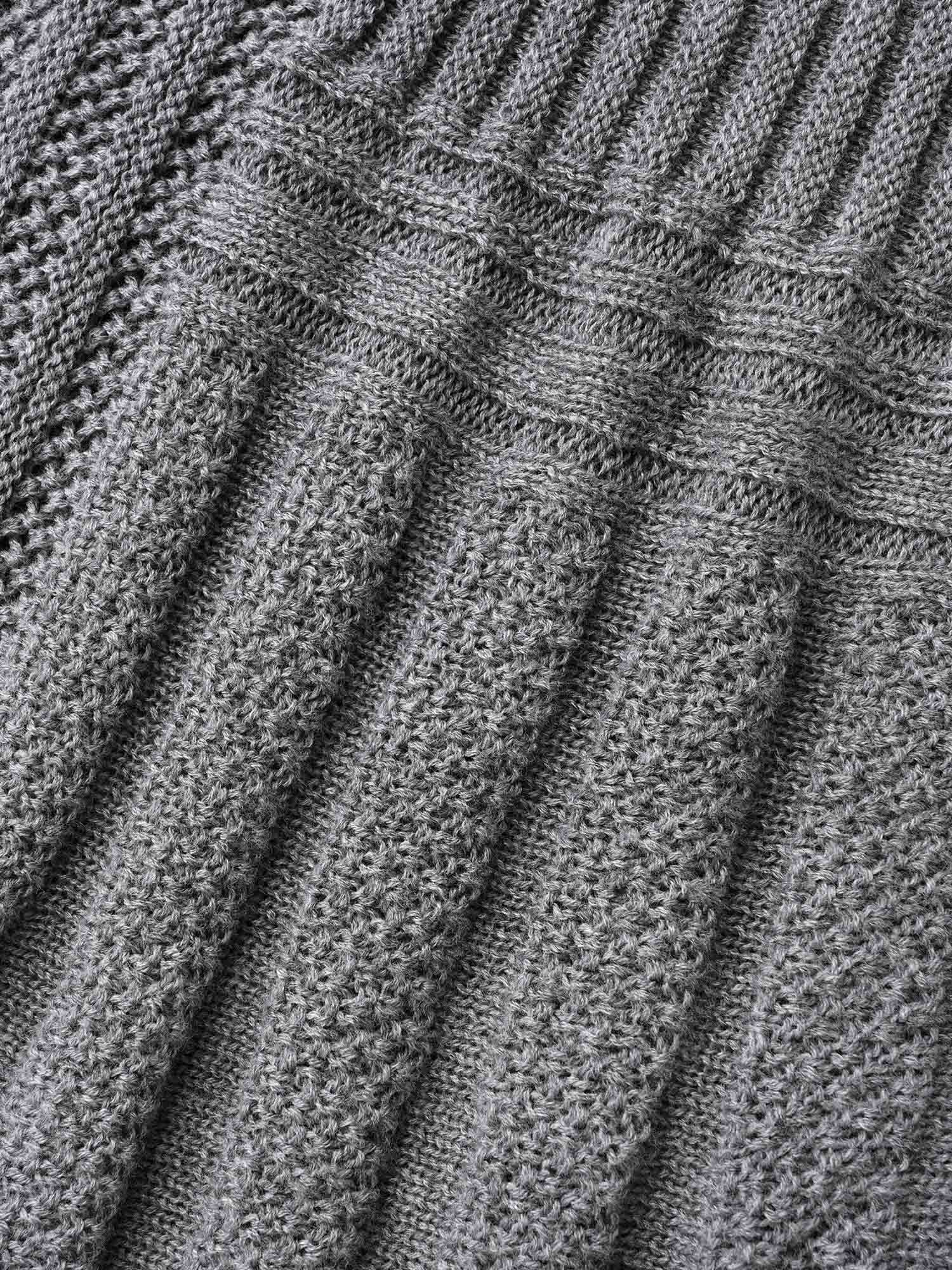 Textured Kimono Collar Long Cardigan - Image 17