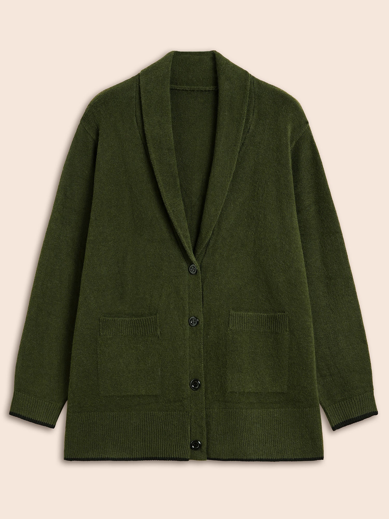 Supersoft Essentials Solid Shawl Collar Cardigan - Image 13