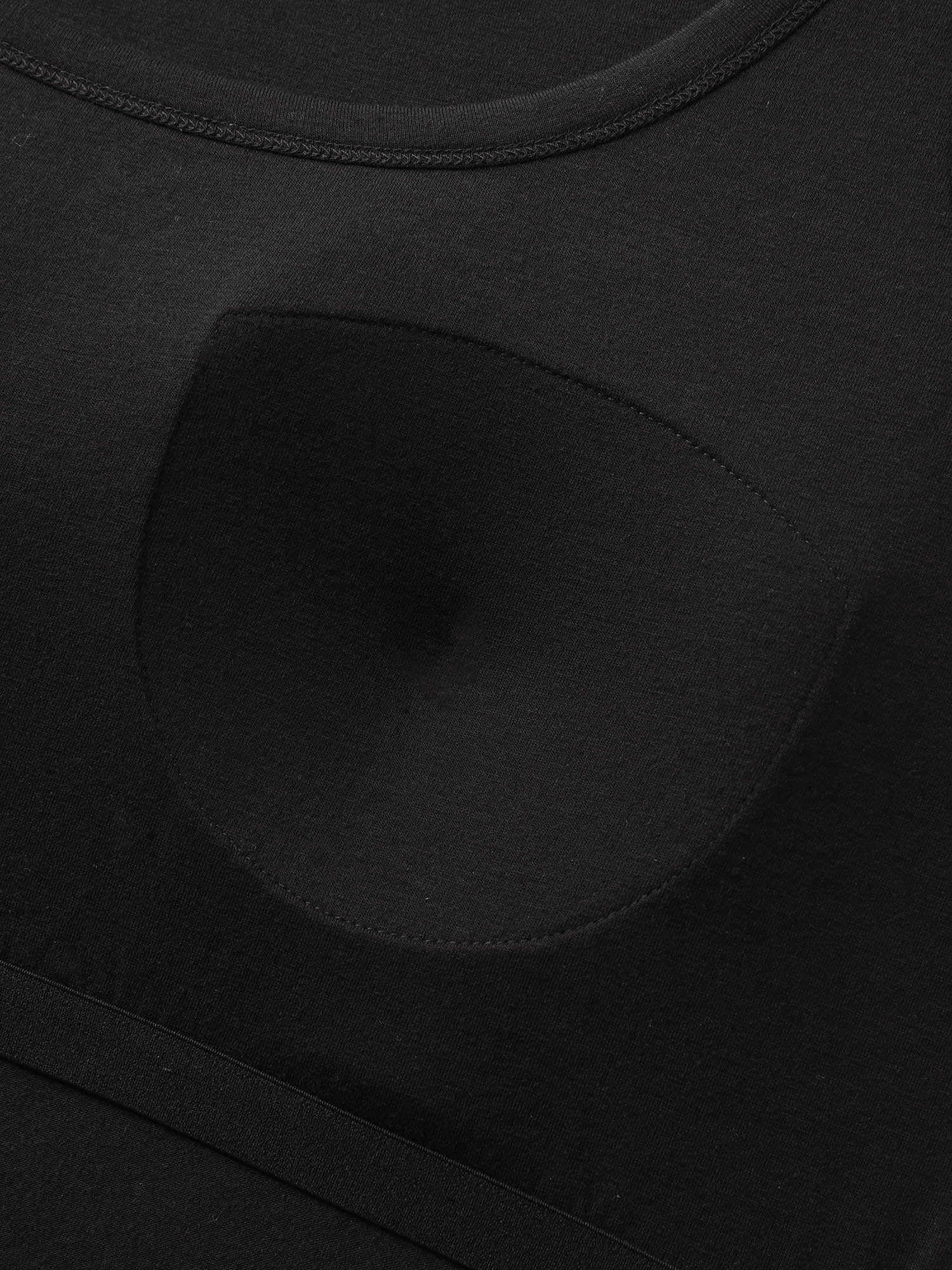 Supportive Bra Pleated Fitted Tank Top - Image 6